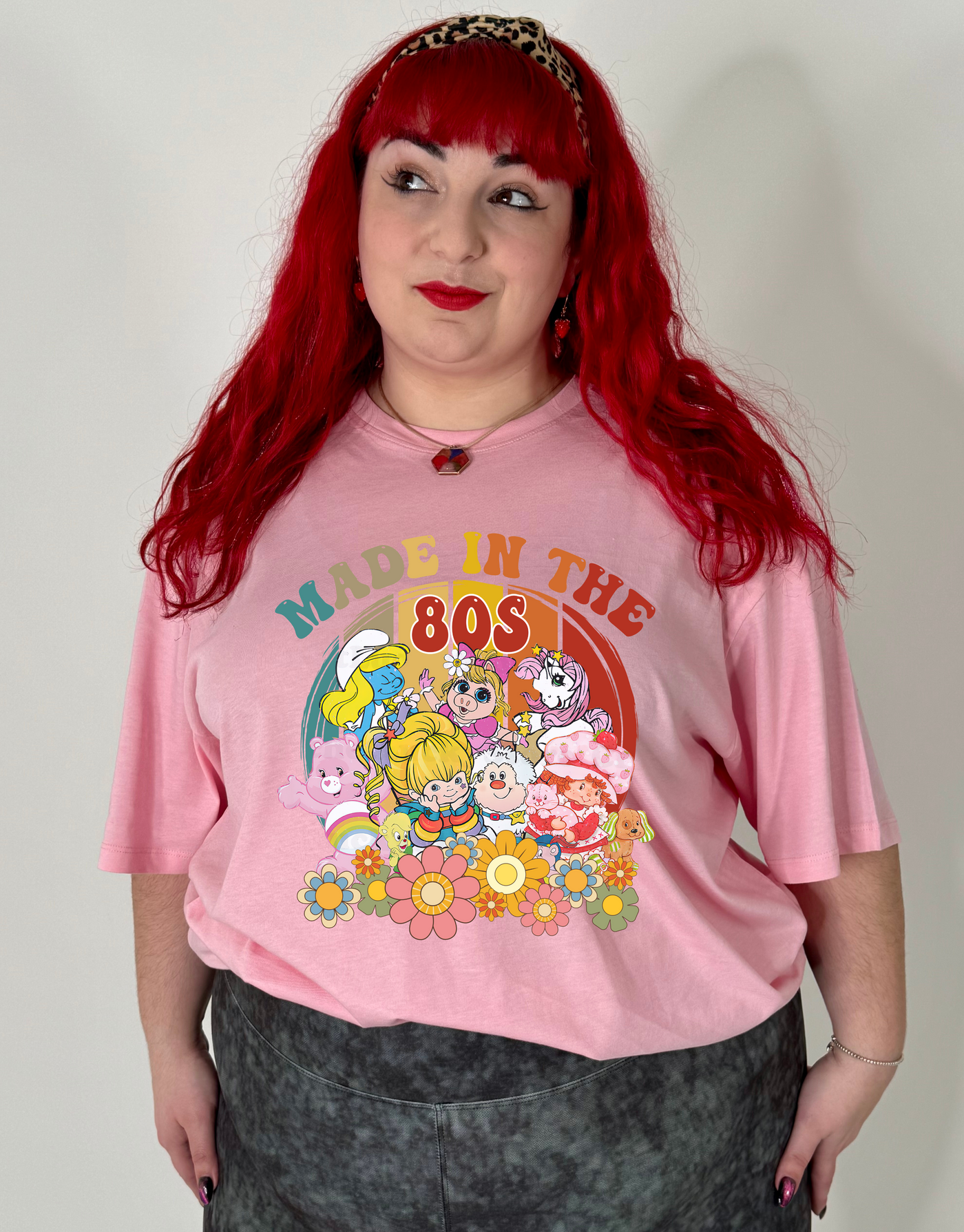 Light Pink "Made In The 80's" Unisex Organic T-Shirt