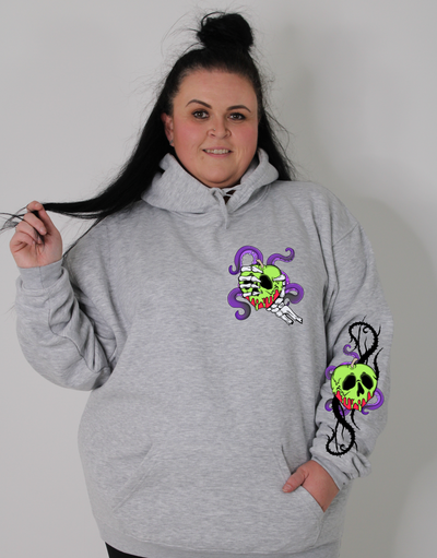 "Villains Do It Better" F&B Sleeve Print Standard Unisex Hoodie