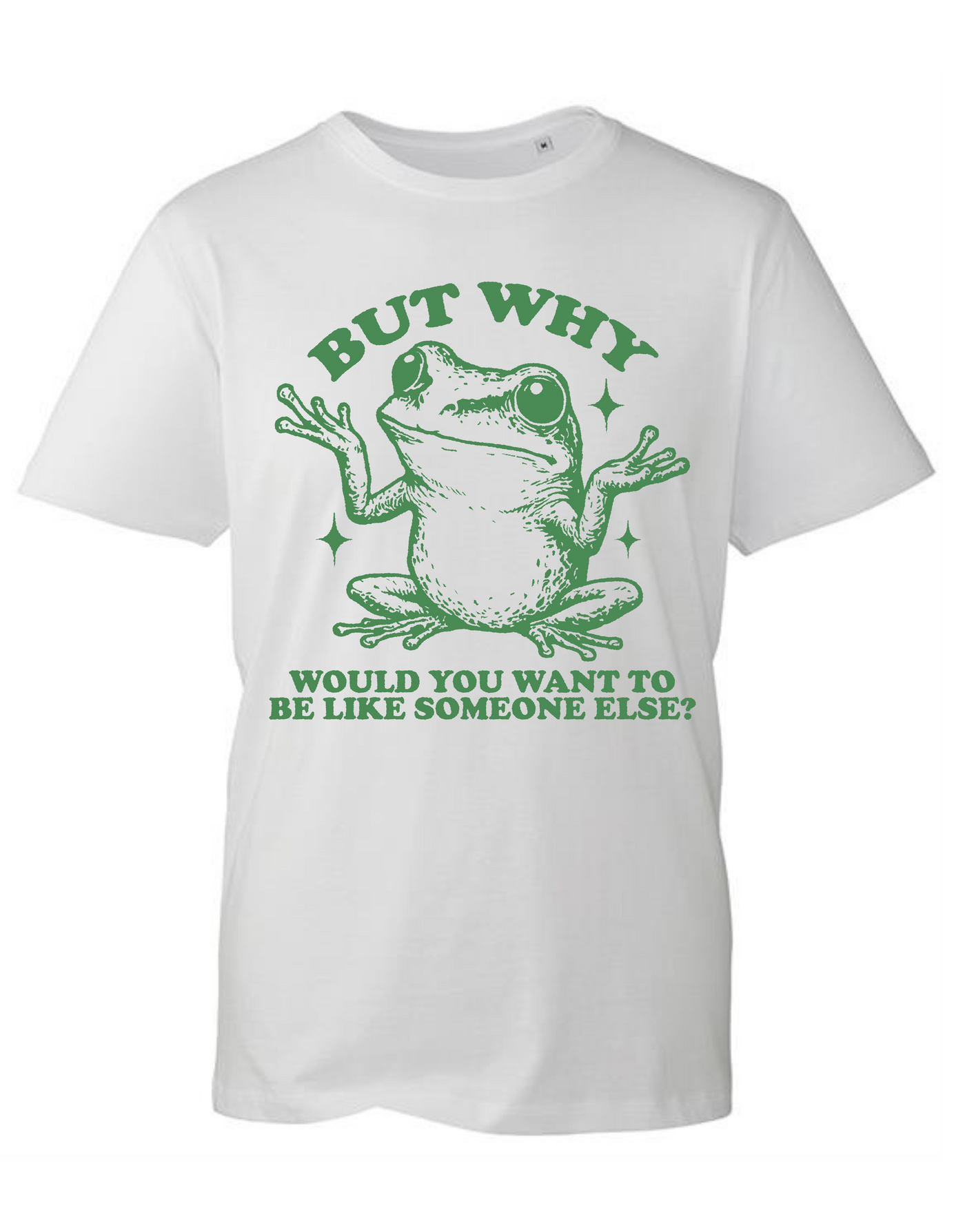 "But Why?" Unisex Organic T-Shirt