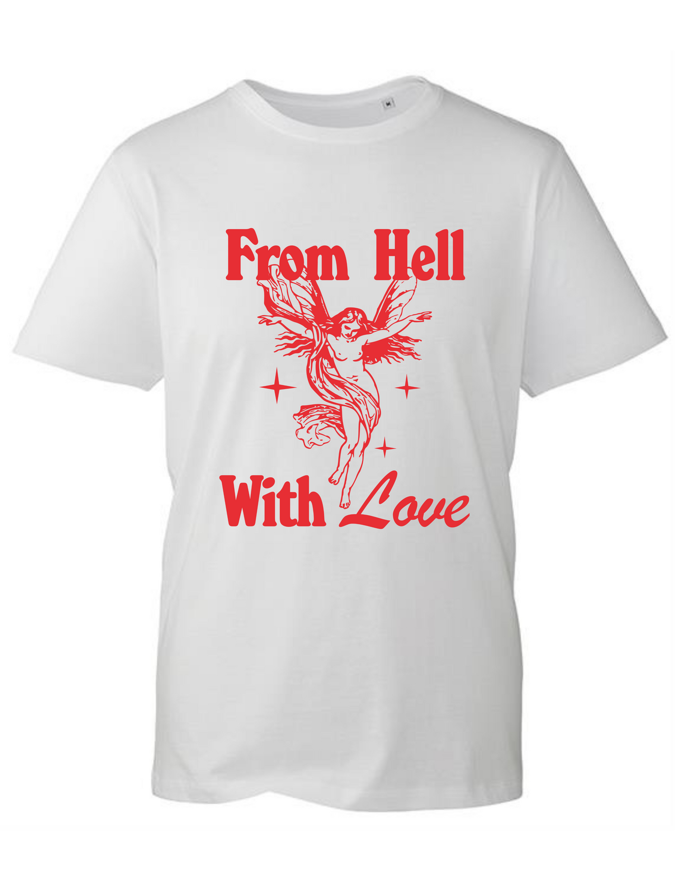 "From Hell With Love" Unisex Organic T-Shirt