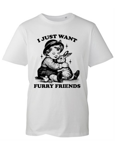 "Furry Friends" Unisex Organic T-Shirt