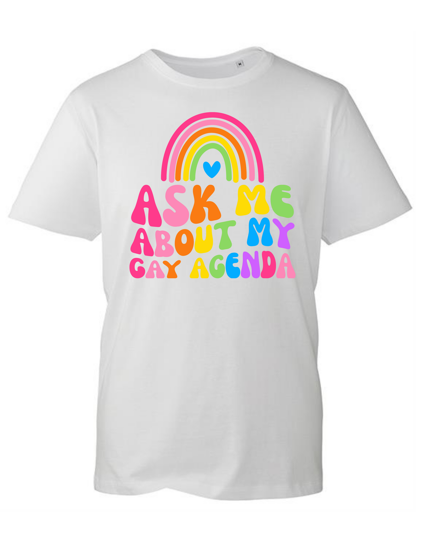 “Gay Agenda” Unisex Organic T-Shirt