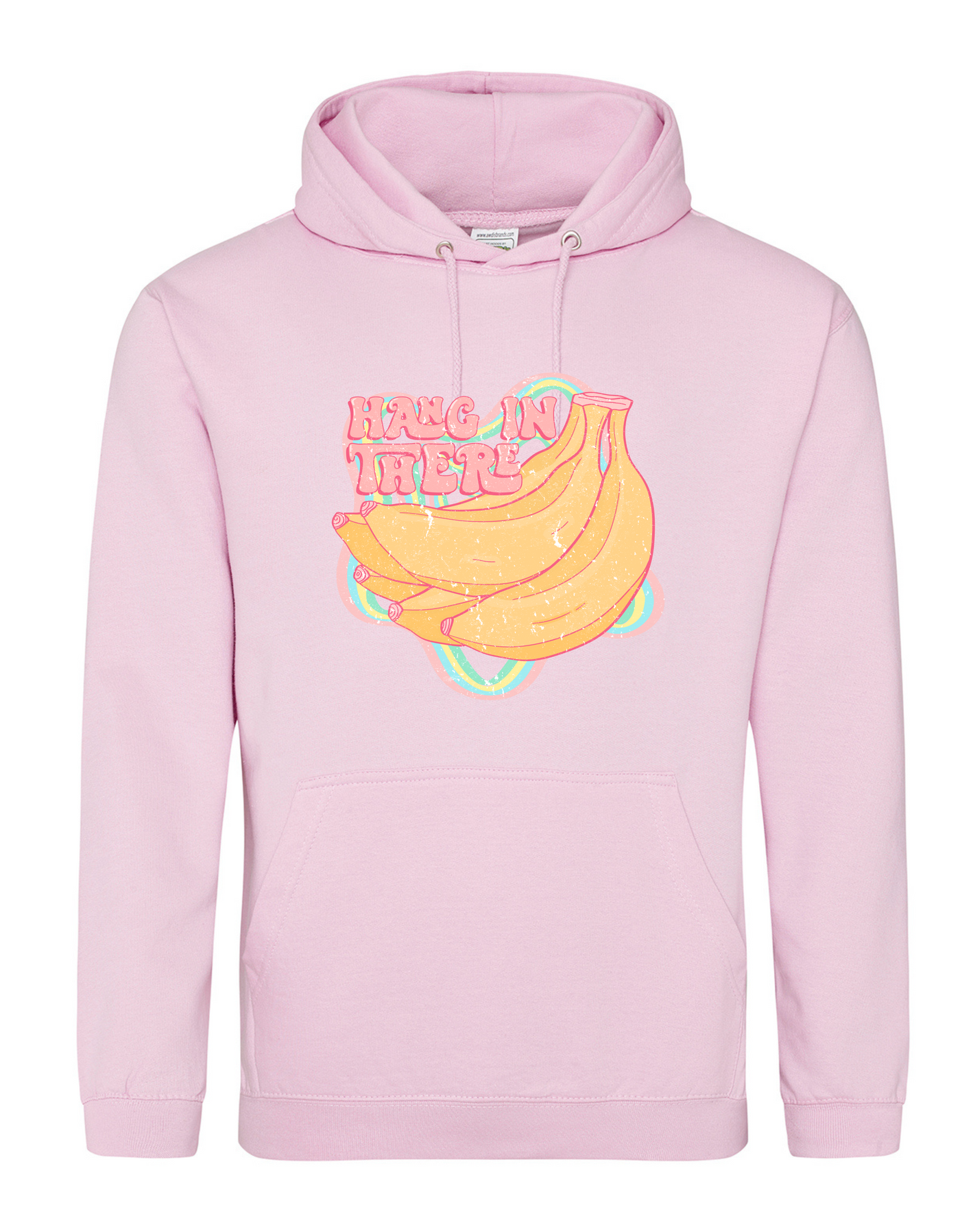 Light Pink "Hang In There" Standard Unisex Hoodie