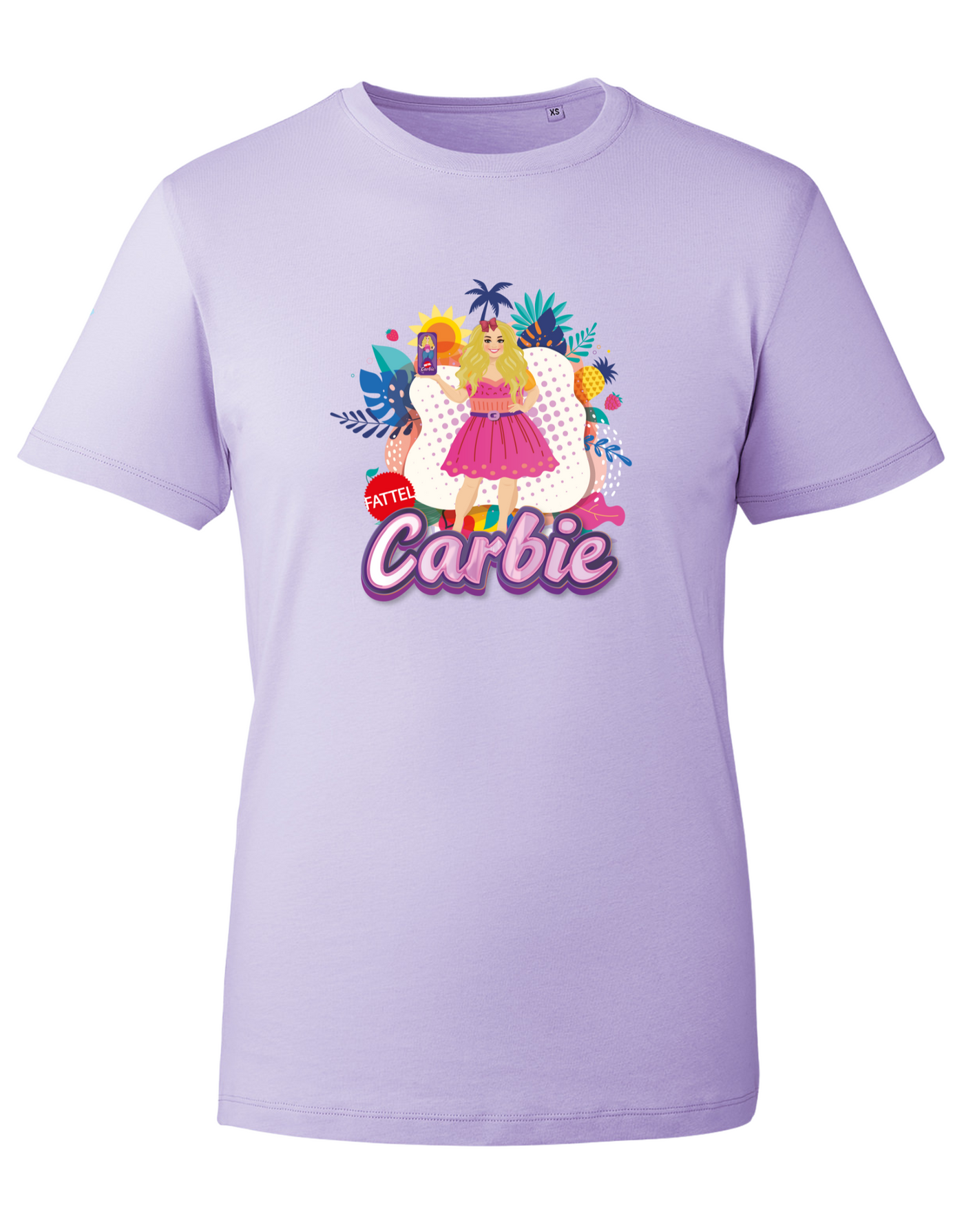 Tropical "Carbie" Unisex Organic T-Shirt