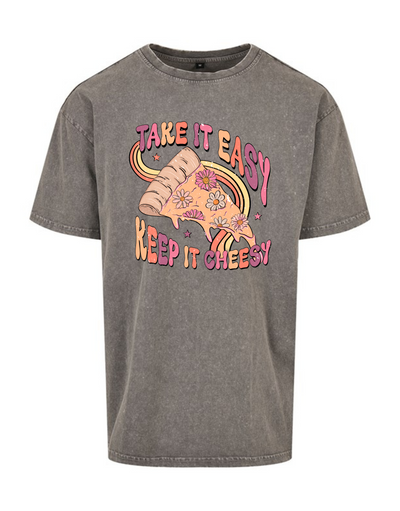 "Take It Easy" Unisex Acid Wash T-Shirt