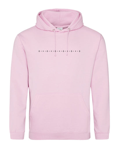 Light Pink “You're Too Close” Front & Back Print Standard Hoodie
