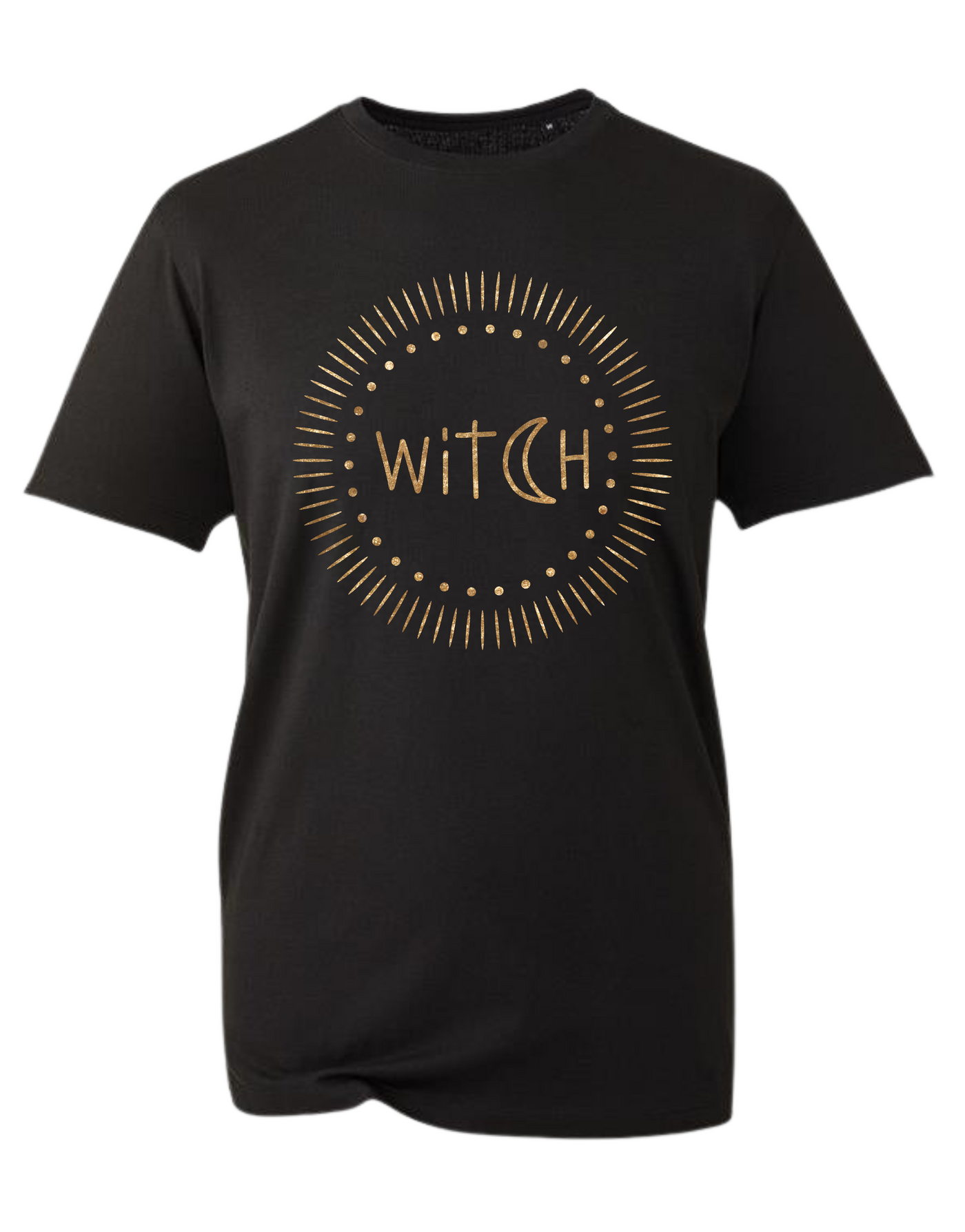 Black "Witch" Unisex Organic T-Shirt