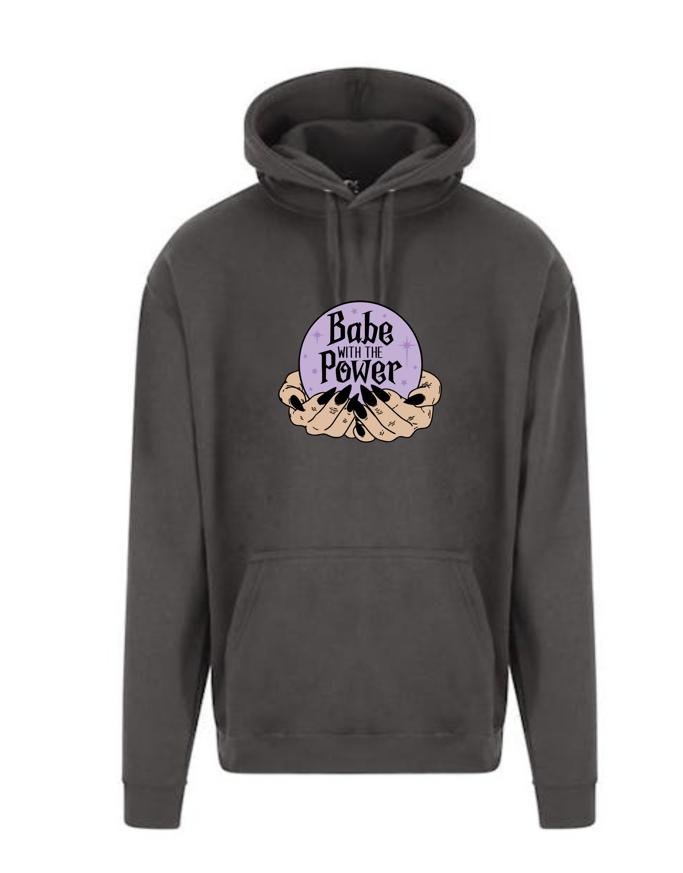 "Babe With The Power" Longline Unisex Hoodie