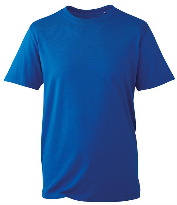 Royal Blue Plain Organic Unisex T-Shirt