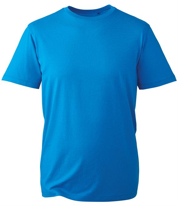 Blue Plain Unisex Organic T-Shirt