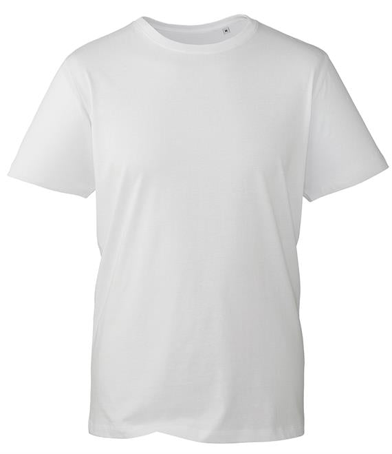 White Plain Organic Unisex T-Shirt