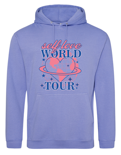 Lilac "Self Love Tour" Front & Back Printed Standard Hoodie