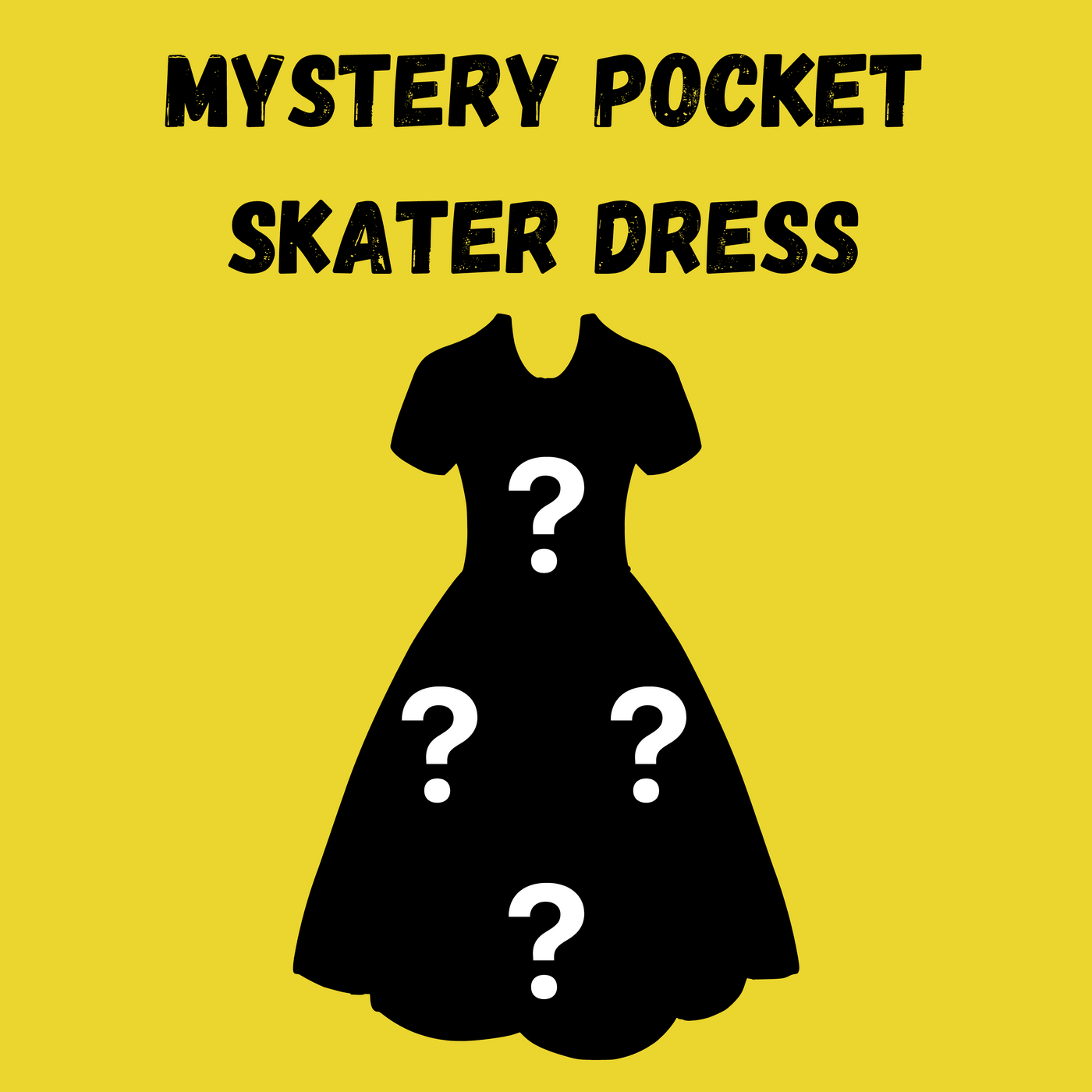 MYSTERY Pocket Skater Dress