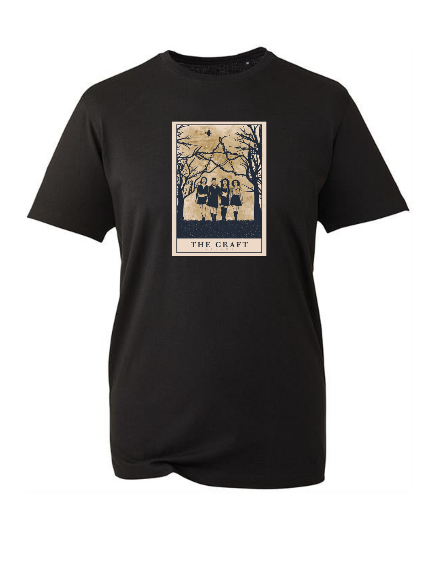 Black "The Craft" Tarot Unisex Organic T-Shirt