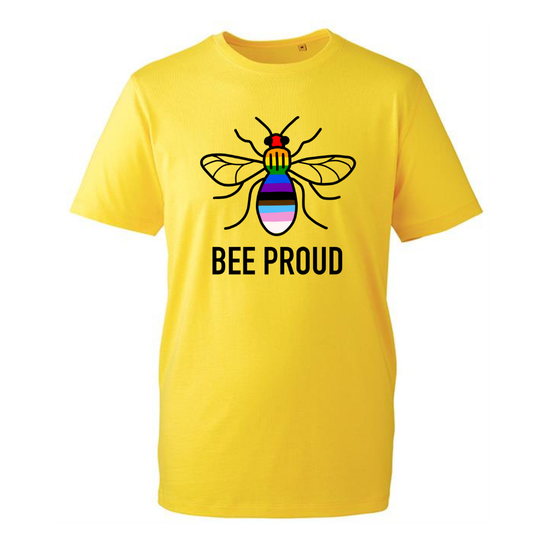 "Bee Proud" Unisex Organic T-Shirt