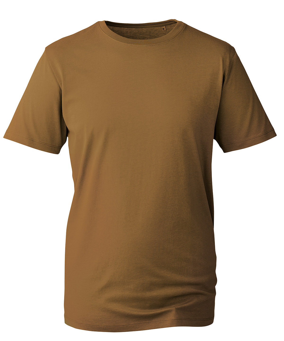 Khaki Plain Organic Unisex T-Shirt