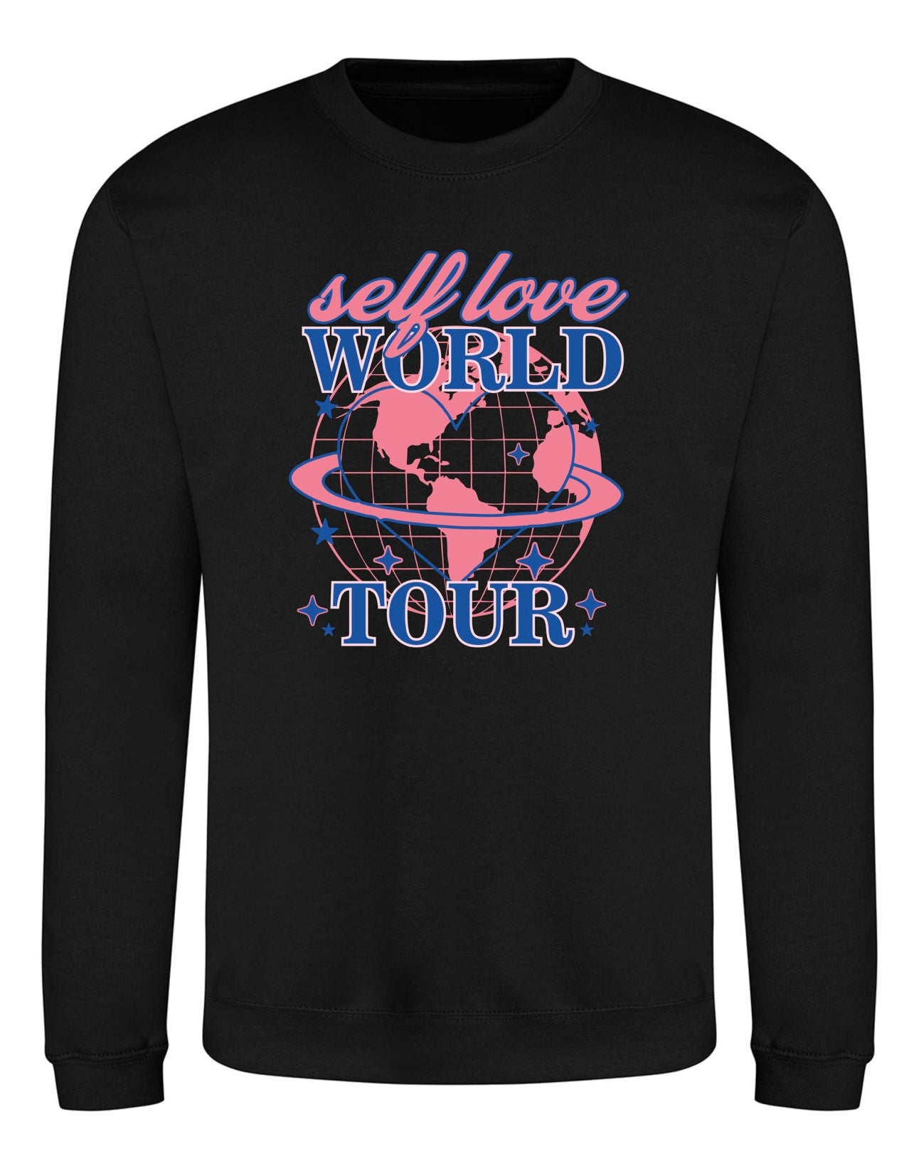 Black "Self Love Tour" Unisex Sweatshirt