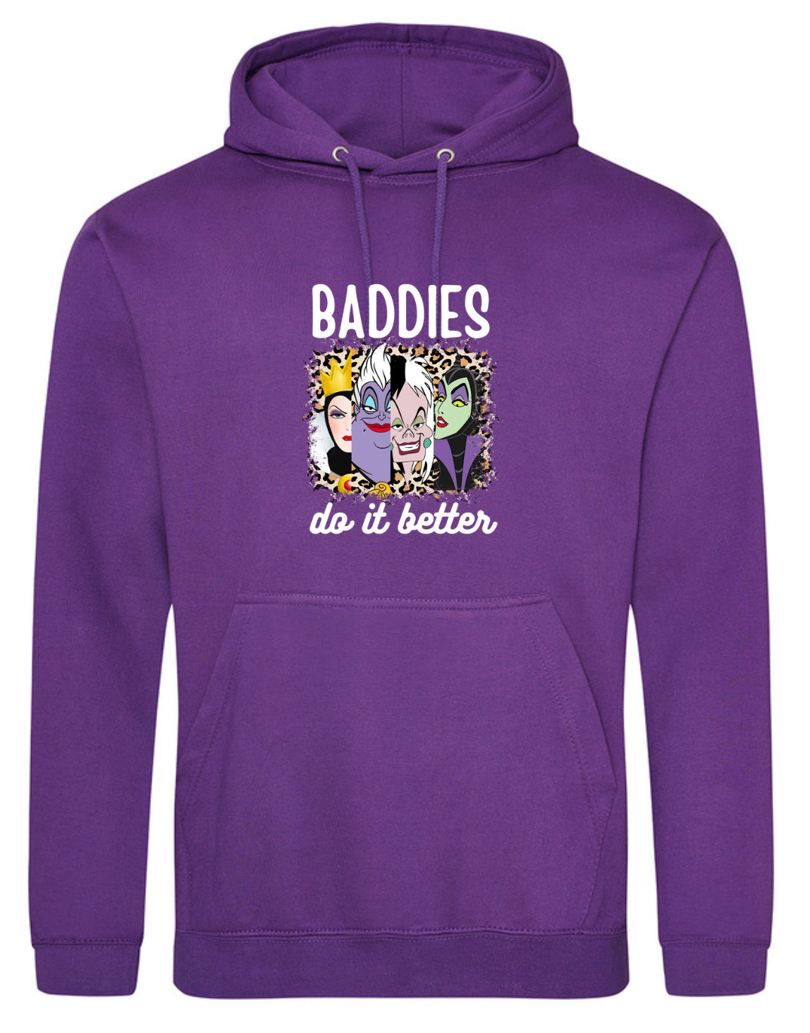Purple "Baddies Do It Better" Standard Hoodie