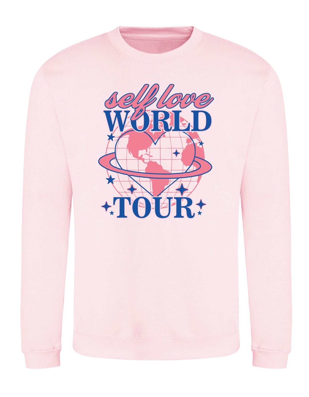 Light Pink "Self Love Tour" Unisex Sweatshirt