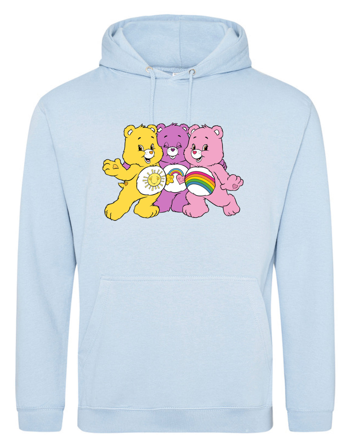 Light Blue "Three Bears" Standard Unisex Hoodie