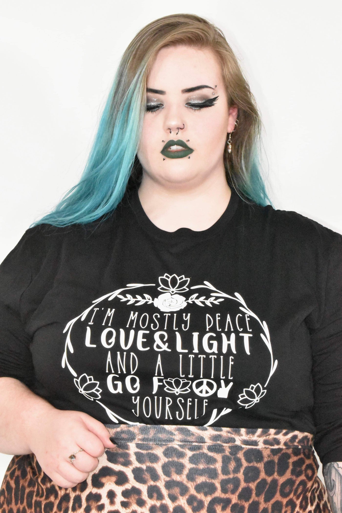 Black "Go F**k Yourself" Unisex Slogan T-Shirt