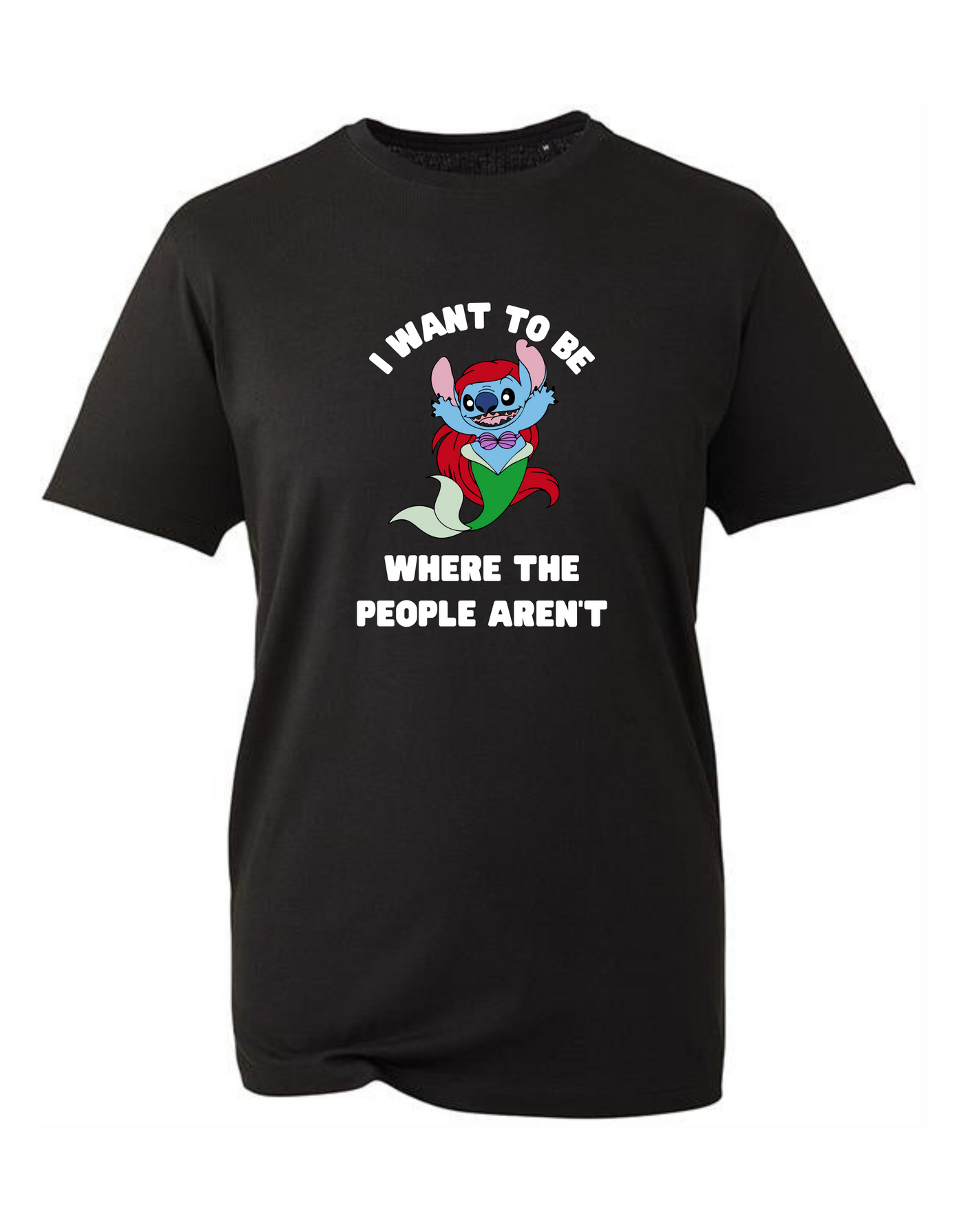 Stitch "Where The People Aren't" Organic T-Shirt