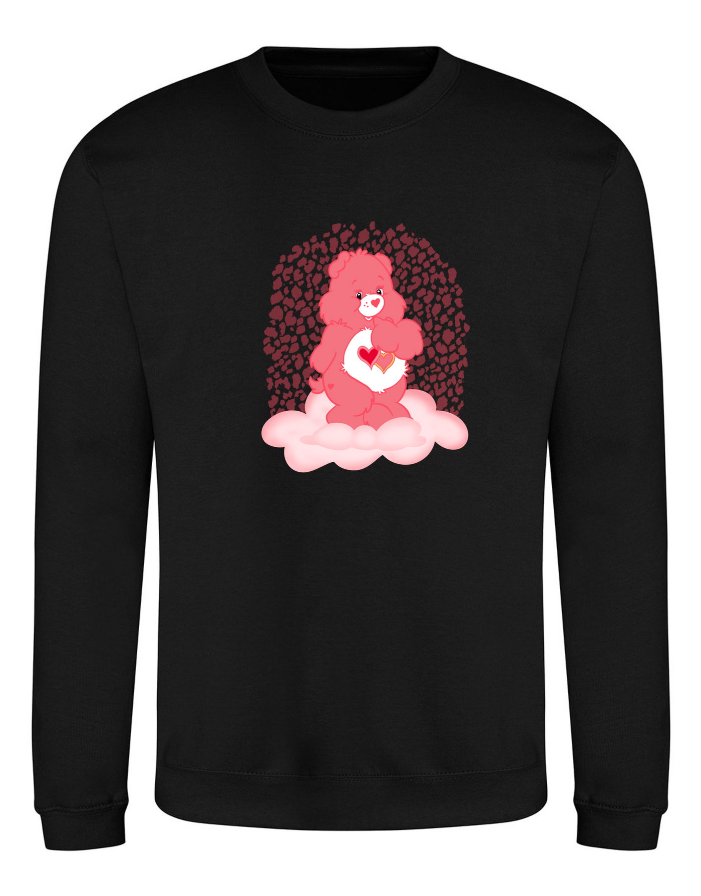 Black Love Bear Unisex Sweatshirt