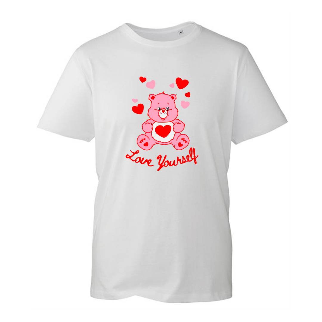 "Love Yourself" Bear Unisex Organic T-Shirt