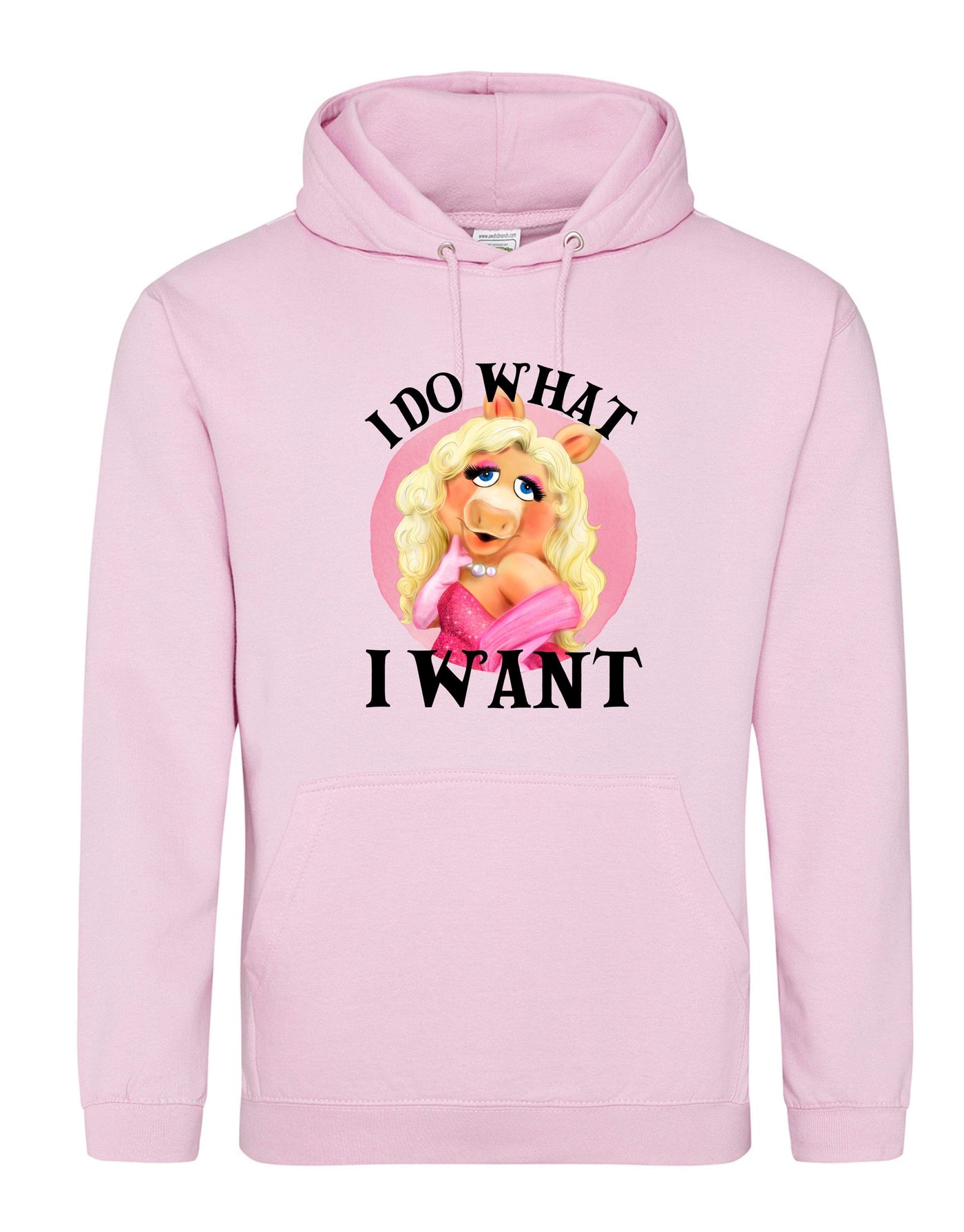 Light Pink "I Do What I Want" Standard Hoodie
