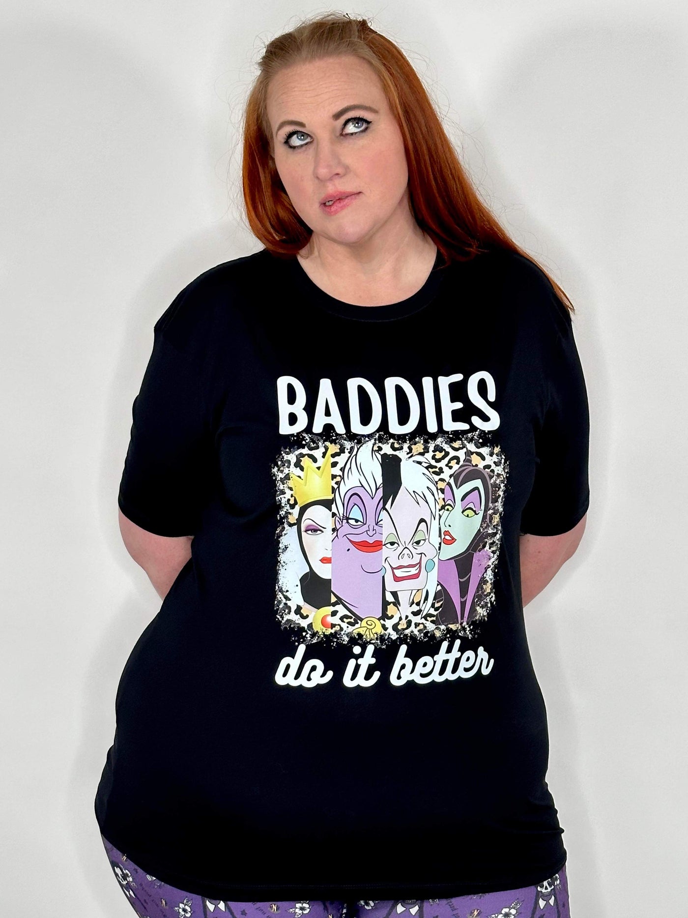 Black "Baddies Do It Better" Unisex Organic T-Shirt
