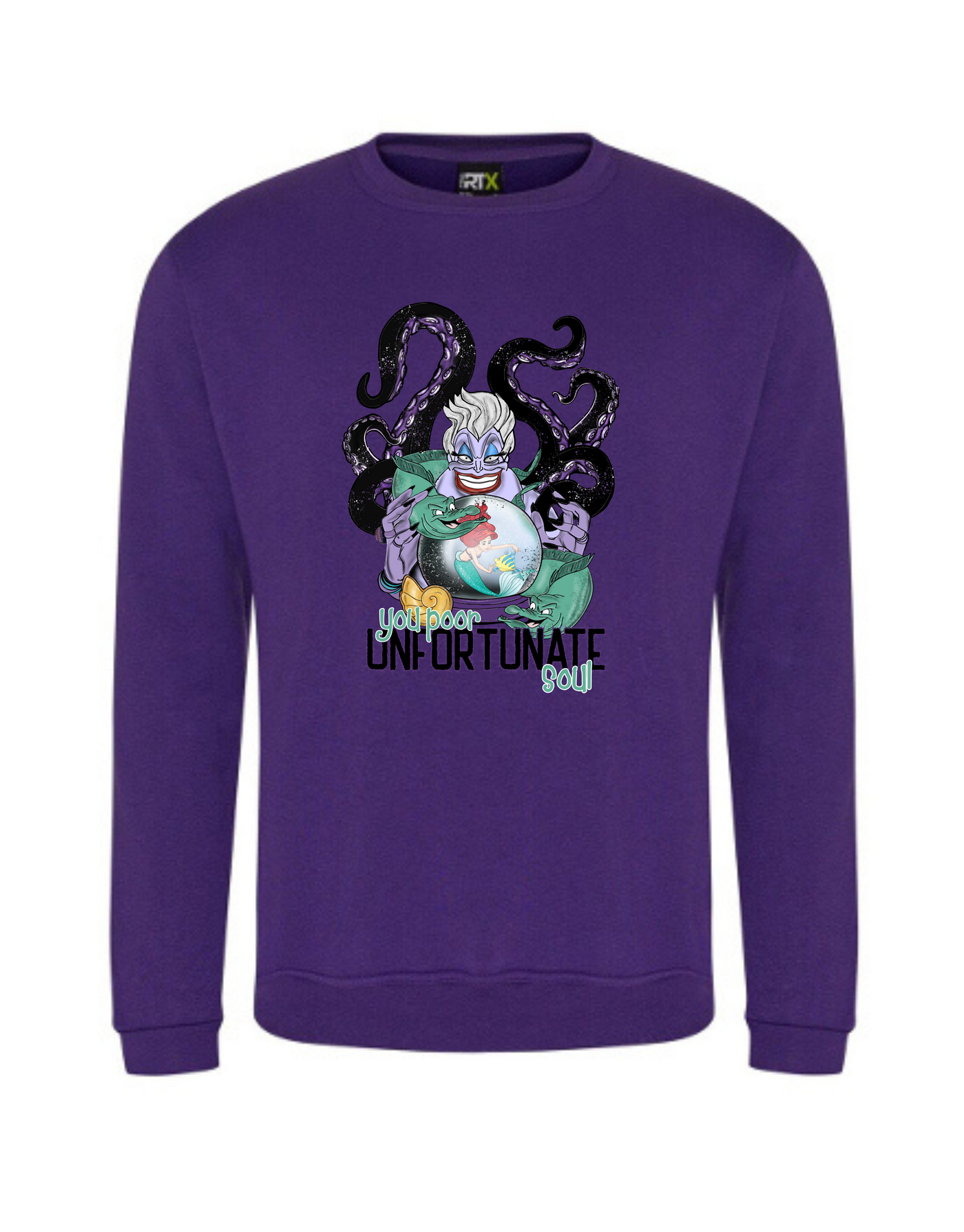 Purple "Unfortunate Soul" Unisex Sweatshirt