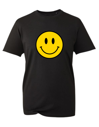 Retro Smiley Unisex Organic T-Shirt