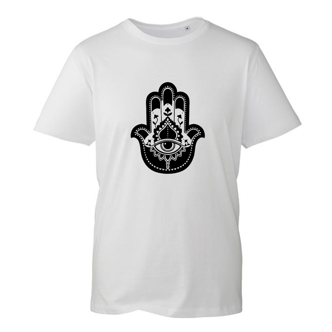 "Hamsa Hand" Unisex Organic T-Shirt