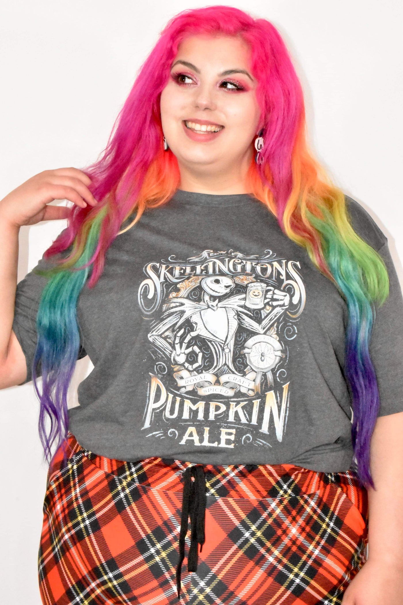 "Skellington's Pumpkin Ale" Unisex Organic T-Shirt