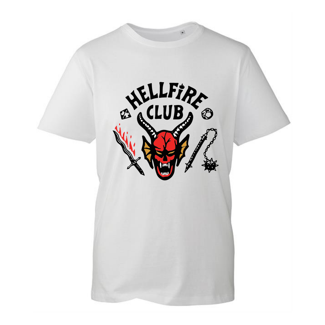 Stranger "Hellfire Club" Unisex Organic T-Shirt