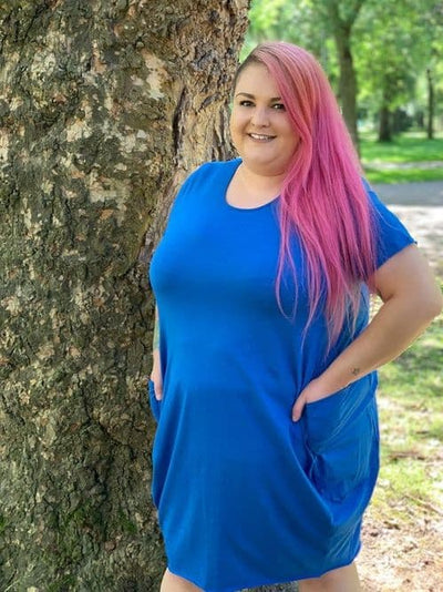 Royal Slouch T-Shirt Dress